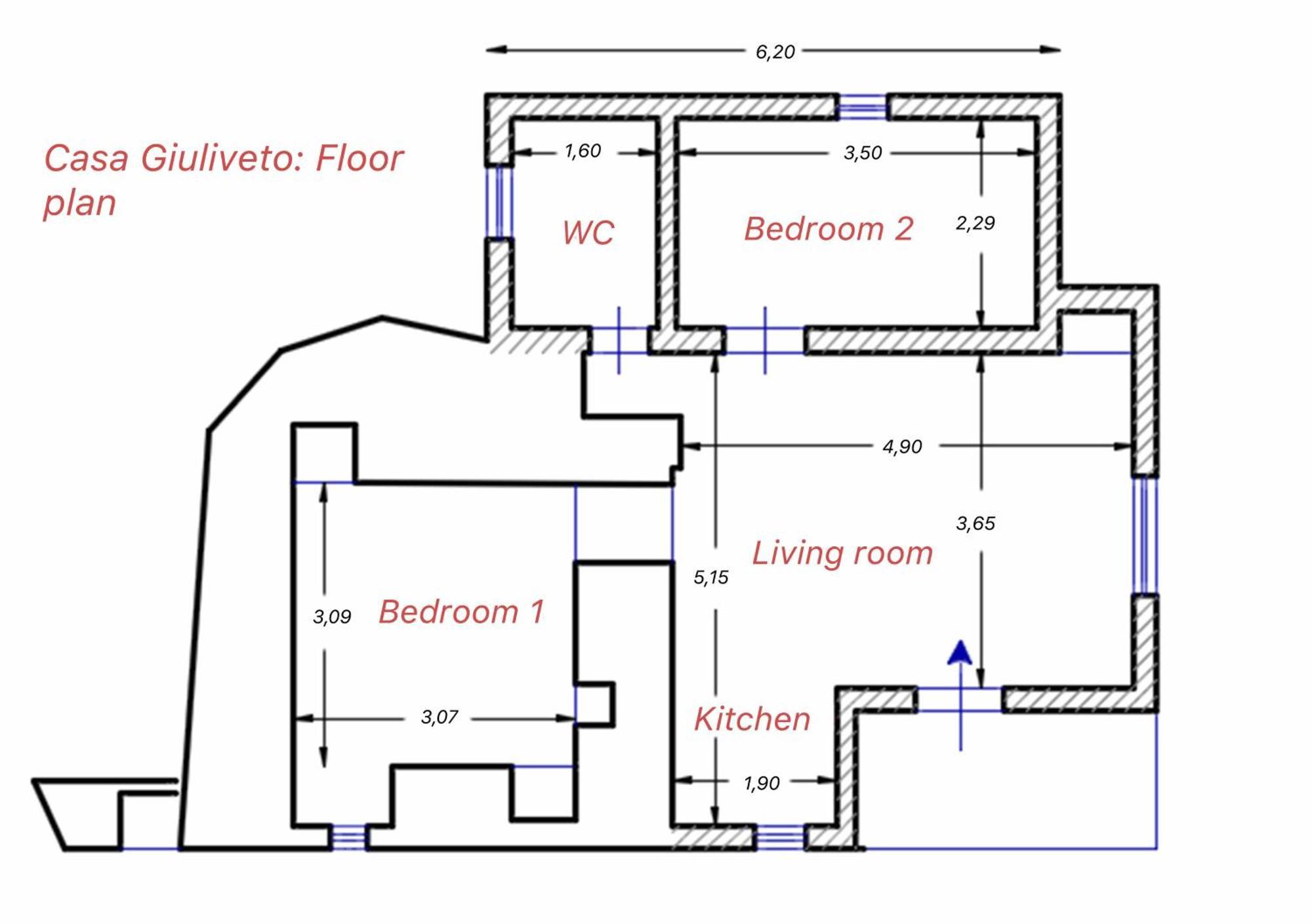 Casa Giuliveto - Charmantes Ferienhaus Mit Privatpool In Olivenhain 奥斯图尼 外观 照片