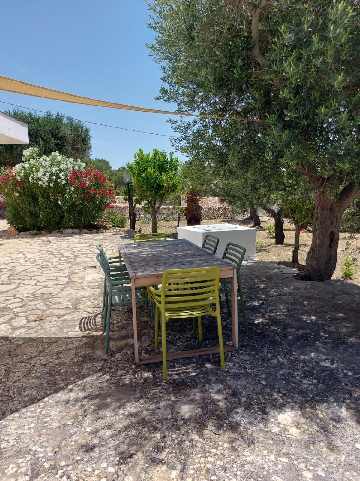 Casa Giuliveto - Charmantes Ferienhaus Mit Privatpool In Olivenhain 奥斯图尼 外观 照片