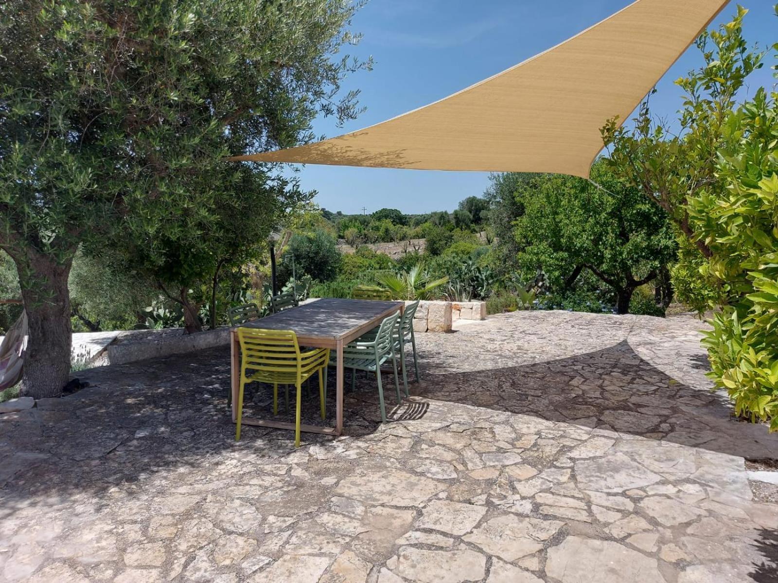 Casa Giuliveto - Charmantes Ferienhaus Mit Privatpool In Olivenhain 奥斯图尼 外观 照片
