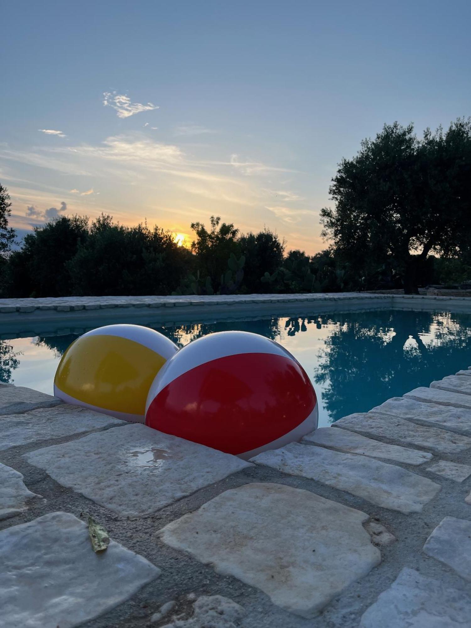 Casa Giuliveto - Charmantes Ferienhaus Mit Privatpool In Olivenhain 奥斯图尼 外观 照片