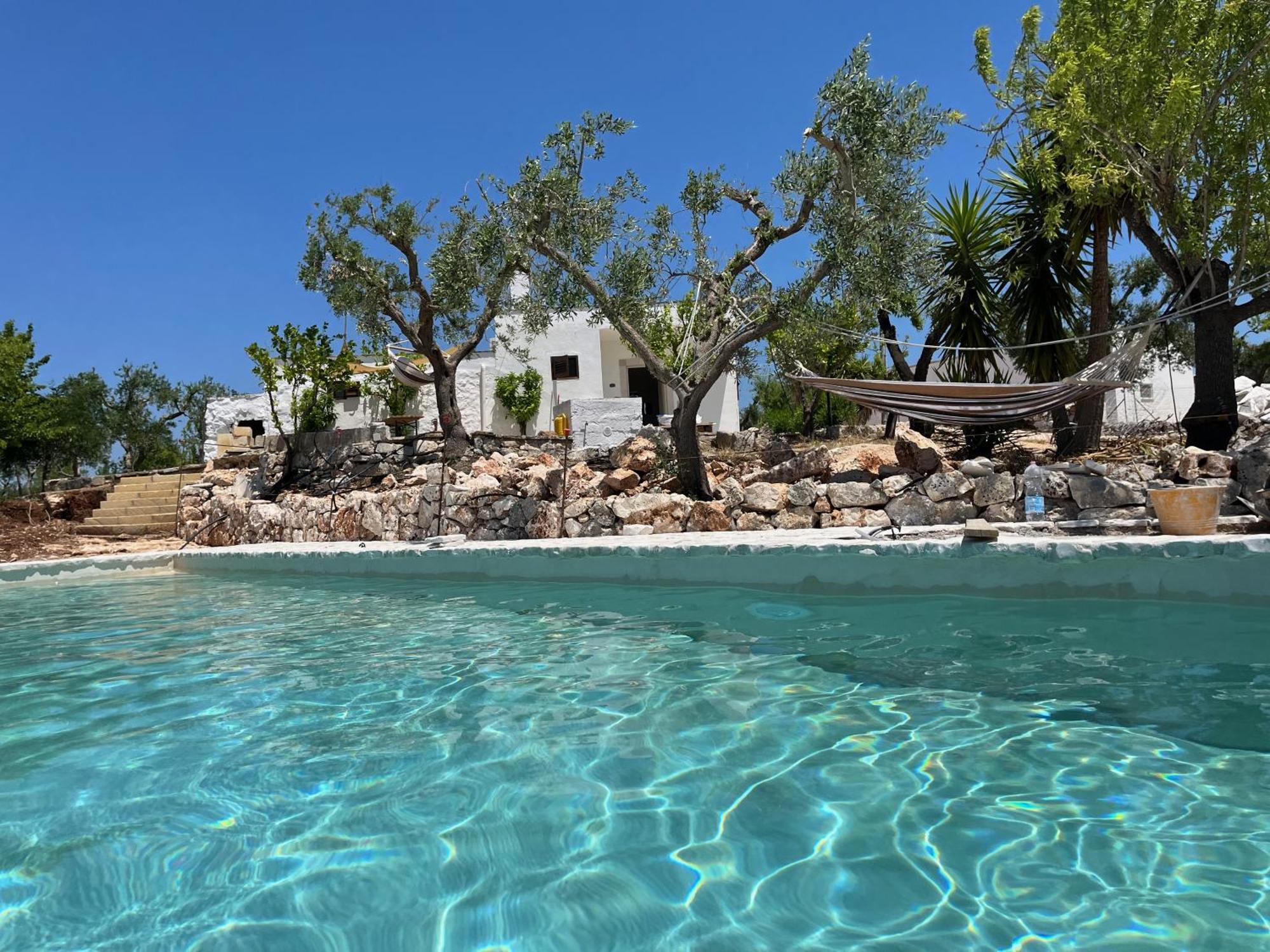 Casa Giuliveto - Charmantes Ferienhaus Mit Privatpool In Olivenhain 奥斯图尼 外观 照片